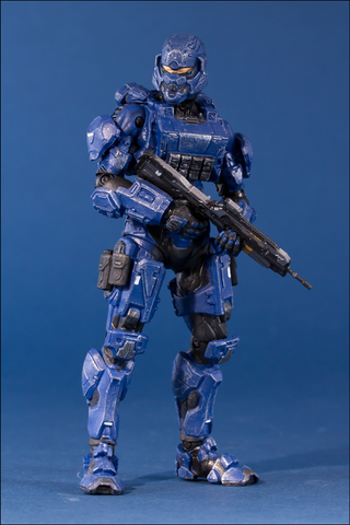 Illustration for article titled Halo 4's Action Figures Are Looking Blue
